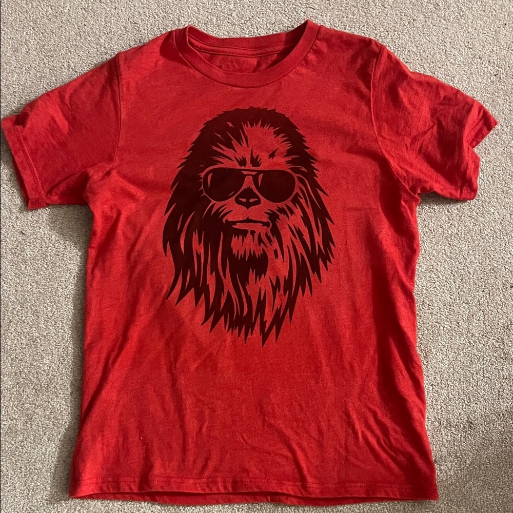 Red Graphic Kids T-Shirt